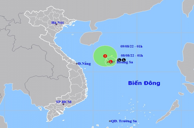 Áp thấp nhiệt đới có khả năng mạnh lên thành bão, cảnh báo tàu thuyền phòng tránh